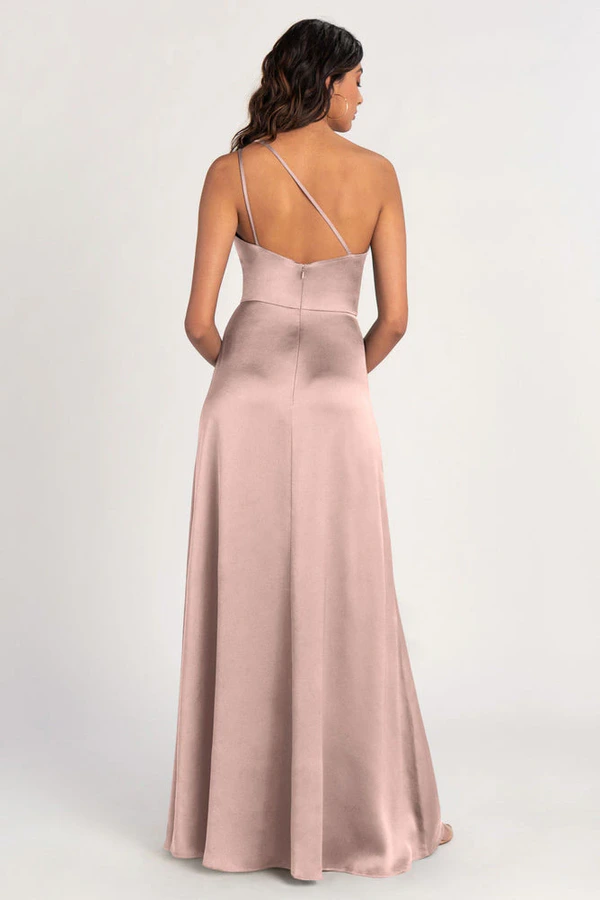 Jensen Soft Blush Blush bridesmaid dress by Jenny Yoo — back Jensen Soft Blush Blush bridesmaid dress by Jenny Yoo — back