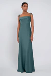 Landry Agave Green Bridesmaid Dress by Jenny Yoo - front