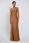 Landry bridesmaid dress by Jenny Yoo in Bronze - Gold - Front