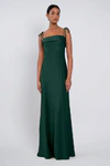 Landry Emerald Green Bridesmaid Dress by Jenny Yoo - front