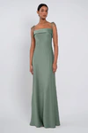 Landry Eucalyptus Green Bridesmaid Dress by Jenny Yoo - front