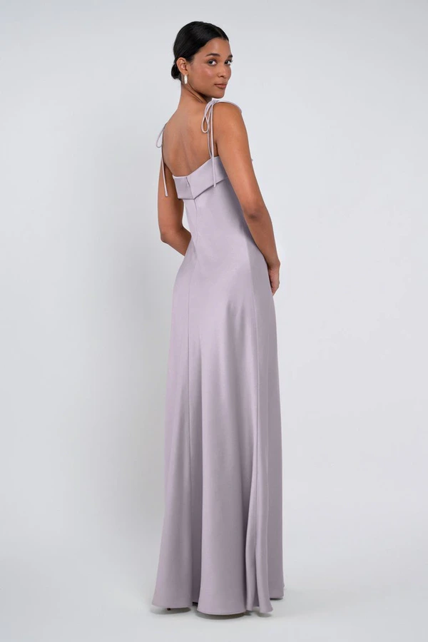 Landry bridesmaid dress by Jenny Yoo in Lilac Mist - Lavender - Back Landry bridesmaid dress by Jenny Yoo in Lilac Mist - Lavender - Back