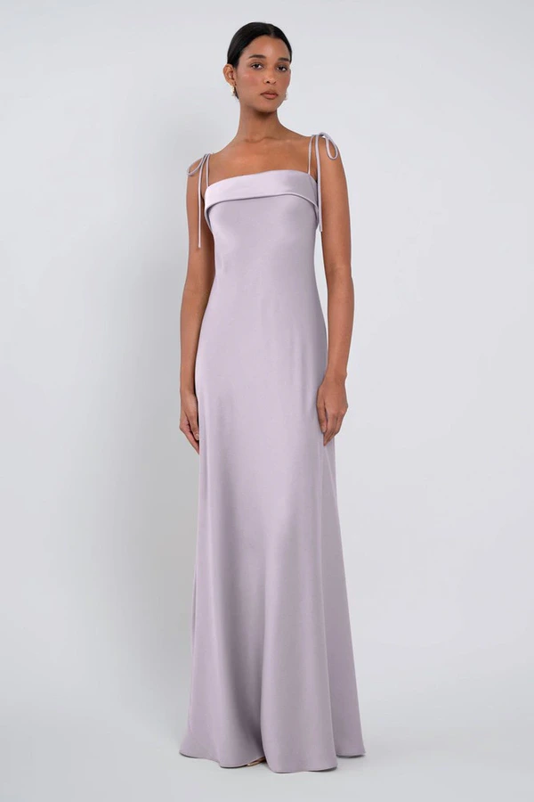 Landry bridesmaid dress by Jenny Yoo in Lilac Mist - Lavender - Front Landry bridesmaid dress by Jenny Yoo in Lilac Mist - Lavender - Front