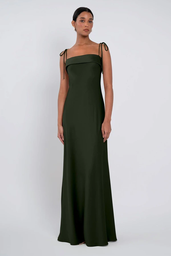 Landry Loden Green Bridesmaid Dress by Jenny Yoo - front Landry Loden Green Bridesmaid Dress by Jenny Yoo - front