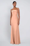 Landry bridesmaid dress by Jenny Yoo in Peach Bellini - Orange - Front