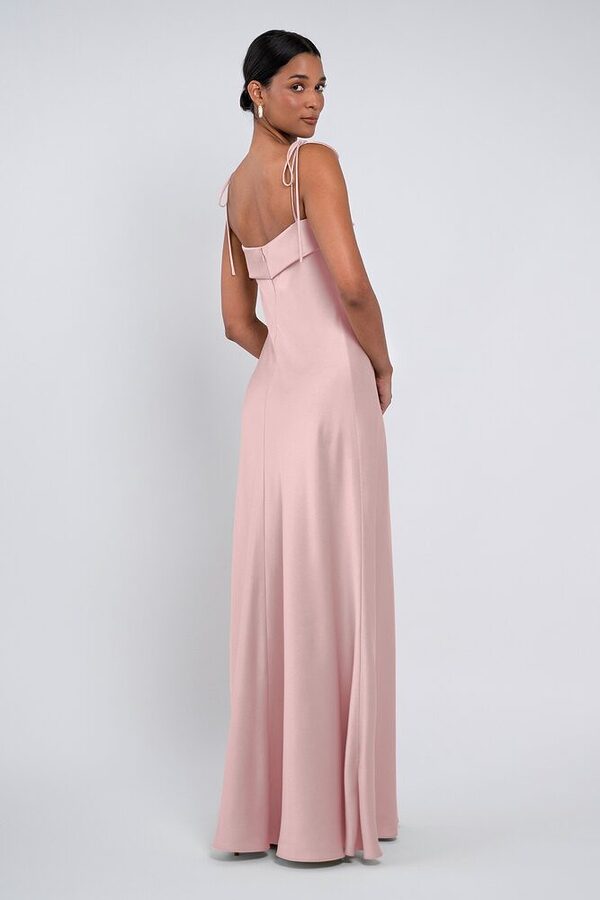 Landry bridesmaid dress by Jenny Yoo in Powder Pink - Pink - Back Landry bridesmaid dress by Jenny Yoo in Powder Pink - Pink - Back