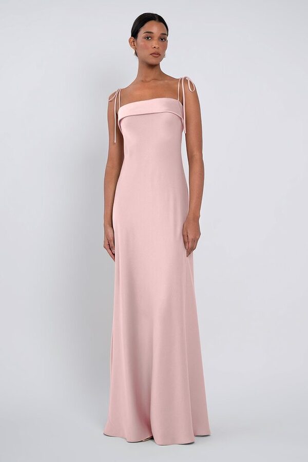 Landry bridesmaid dress by Jenny Yoo in Powder Pink - Pink - Front Landry bridesmaid dress by Jenny Yoo in Powder Pink - Pink - Front