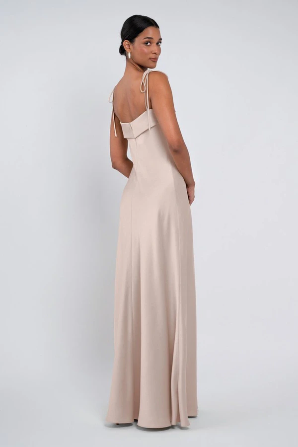 Landry bridesmaid dress by Jenny Yoo in Prosecco - Champagne - Back Landry bridesmaid dress by Jenny Yoo in Prosecco - Champagne - Back