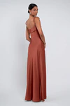 Landry bridesmaid dress by Jenny Yoo in Rust - Orange - Back