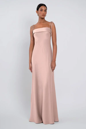 Landry bridesmaid dress by Jenny Yoo in Soft Blush - Blush - Front