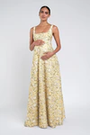 Lilly Ophelia Maternity Buttercup Multi embroidered bridesmaid dress by Jenny Yoo (front)
