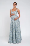 Lilly Ophelia Maternity Whisper Multi embroidered bridesmaid dress by Jenny Yoo (front)