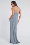 Liv Chambray Blue bridesmaid dress by Jenny Yoo — back