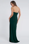 Liv Emerald Green bridesmaid dress by Jenny Yoo — back