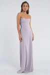 Liv Lilac Mist Purple bridesmaid dress by Jenny Yoo — front