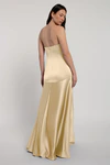 Pia Buttercup Yellow bridesmaid dress by Jenny Yoo — back