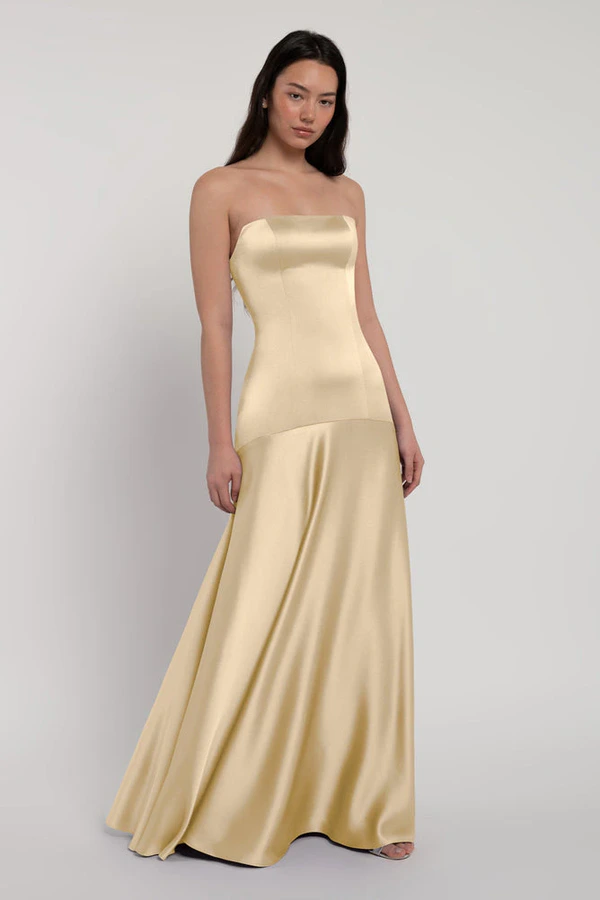 Pia Buttercup Yellow bridesmaid dress by Jenny Yoo — detail Pia Buttercup Yellow bridesmaid dress by Jenny Yoo — detail