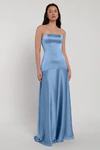 Pia Cornflower Blue bridesmaid dress by Jenny Yoo — front