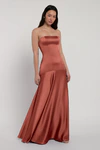 Pia English Rose Pink bridesmaid dress by Jenny Yoo — detail