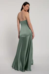 Pia Eucalyptus Green bridesmaid dress by Jenny Yoo — back
