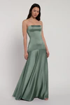 Pia Eucalyptus Green bridesmaid dress by Jenny Yoo — detail