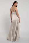 Pia Latte Brown bridesmaid dress by Jenny Yoo — back