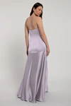 Pia Lilac Mist Purple bridesmaid dress by Jenny Yoo — back