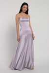 Pia Lilac Mist Purple bridesmaid dress by Jenny Yoo — detail