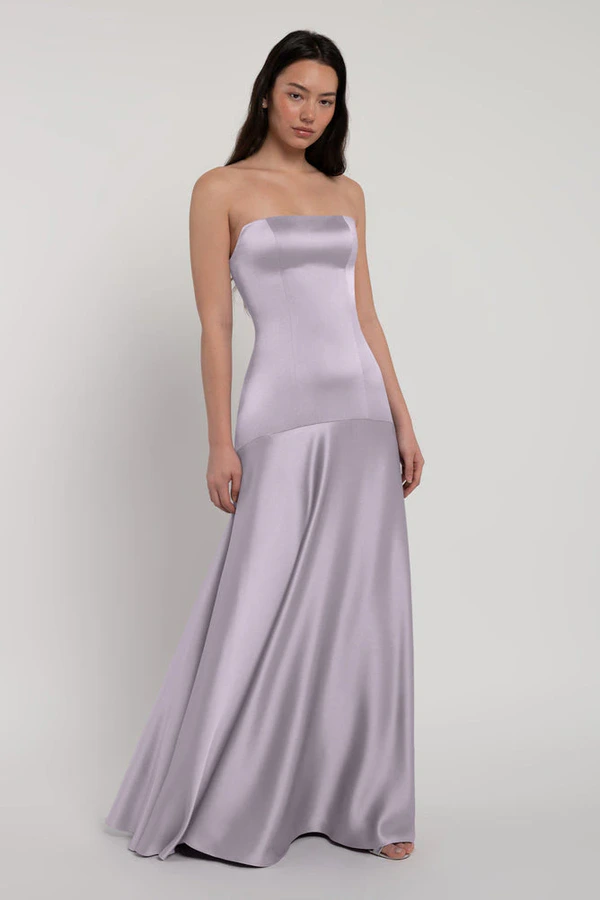 Pia Lilac Mist Purple bridesmaid dress by Jenny Yoo — detail Pia Lilac Mist Purple bridesmaid dress by Jenny Yoo — detail