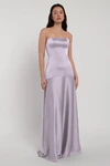 Pia Lilac Mist Purple bridesmaid dress by Jenny Yoo — front