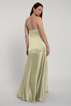 Pia Matcha Green bridesmaid dress by Jenny Yoo — back