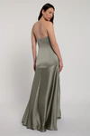 Pia Moss Green bridesmaid dress by Jenny Yoo — back