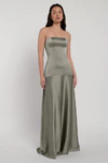 Pia Moss Green bridesmaid dress by Jenny Yoo — front