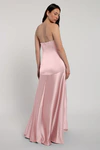 Pia Powder Pink Blush bridesmaid dress by Jenny Yoo — back