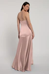 Pia Soft Blush Blush bridesmaid dress by Jenny Yoo — back