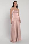 Pia Soft Blush Pink bridesmaid dress by Jenny Yoo — front