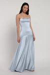 Pia Whisper Blue Blue bridesmaid dress by Jenny Yoo — detail