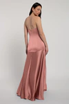 Pia Wild Rose Pink bridesmaid dress by Jenny Yoo — back