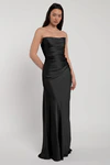 Rosa Black Black bridesmaid dress by Jenny Yoo — front