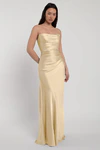 Rosa Buttercup Yellow bridesmaid dress by Jenny Yoo — front