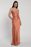 Rosa Canyon Sunset Orange bridesmaid dress by Jenny Yoo — front