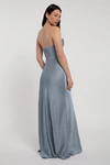 Rosa Chambray Blue bridesmaid dress by Jenny Yoo — back
