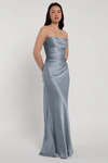 Rosa Chambray Blue bridesmaid dress by Jenny Yoo — detail