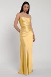 Rosa Daffodil Yellow bridesmaid dress by Jenny Yoo — front