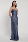 Rosa Dusk Blue bridesmaid dress by Jenny Yoo — detail