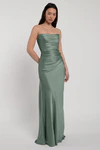 Rosa Eucalyptus Green bridesmaid dress by Jenny Yoo — front