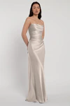Rosa Latte Brown bridesmaid dress by Jenny Yoo — detail