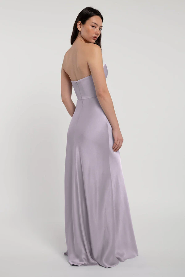 Rosa Lilac Mist Purple bridesmaid dress by Jenny Yoo — back Rosa Lilac Mist Purple bridesmaid dress by Jenny Yoo — back