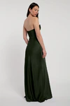 Rosa Loden Green bridesmaid dress by Jenny Yoo — back