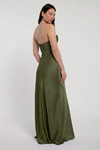 Rosa Olive Green bridesmaid dress by Jenny Yoo — back